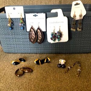 Earrings $5 each or buy 1 get one free